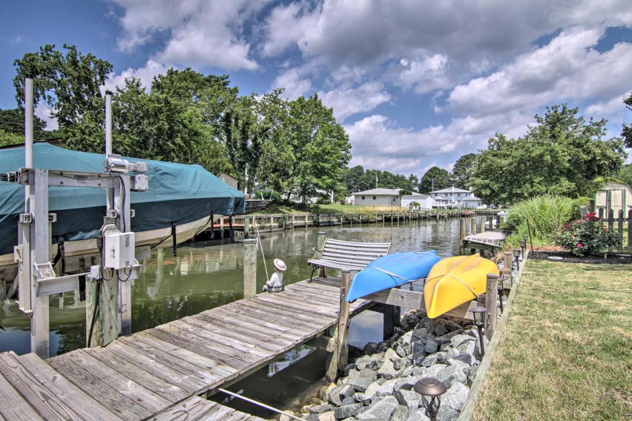Canal-Front Ocean City Getaway With Deck And Dock! Ocean Pines Εξωτερικό φωτογραφία
